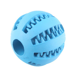 Food Leaking Rubber Chew Toy for Dogs, Interactive Molar Fun