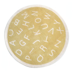 Nordic Round Cartoon Carpet Thick Plush Rugs