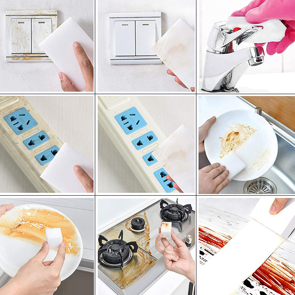 30pcs Large Kitchen Dish Cleaning Sponge Pads