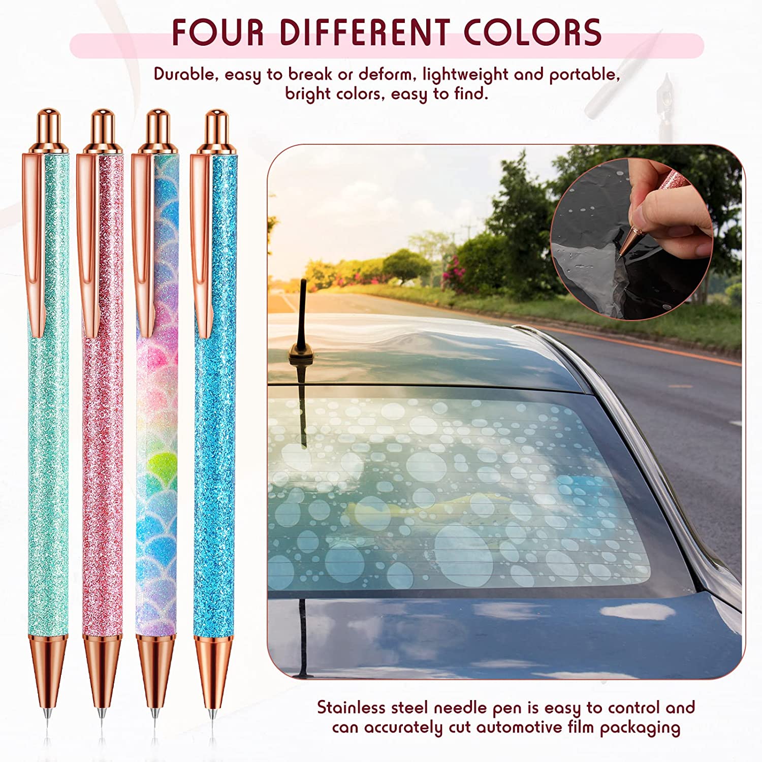 Car Decal Film Bubble Remove Pen Air Release Weeding Pen