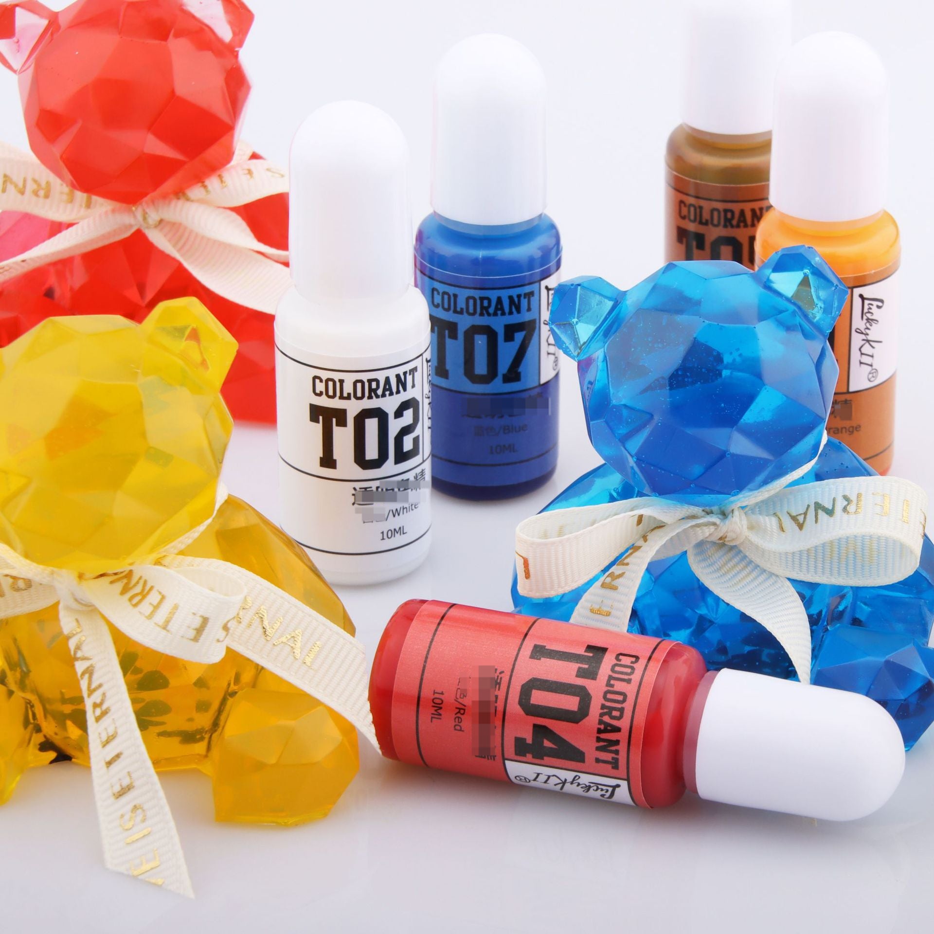 High Concentration Epoxy Resin Pigment Liquid Dye for DIY Jewelry Making
