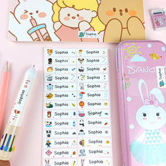 Custom Self-adhesive Name Sticker Personalized Waterproof Stickers Label