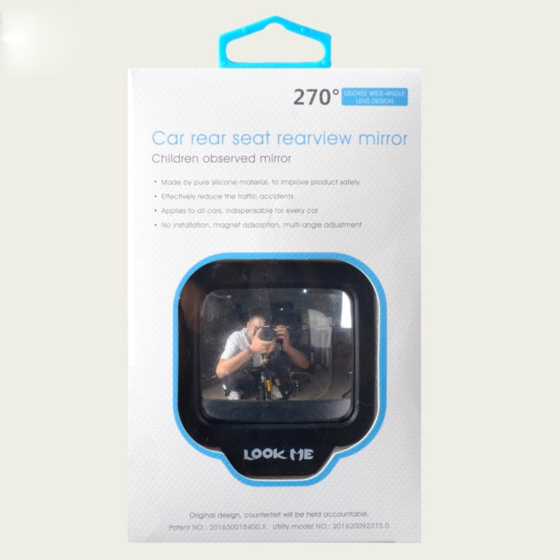 270&deg; Wide Angle Car Rear Magnet Mirror - Eliminate Blind Spots