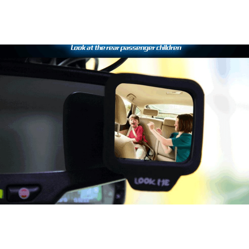 270&deg; Wide Angle Car Rear Magnet Mirror - Eliminate Blind Spots