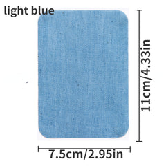 5pcs Back Adhesive Patches for Men - Iron On Patches for Clothes Jeans Jackets