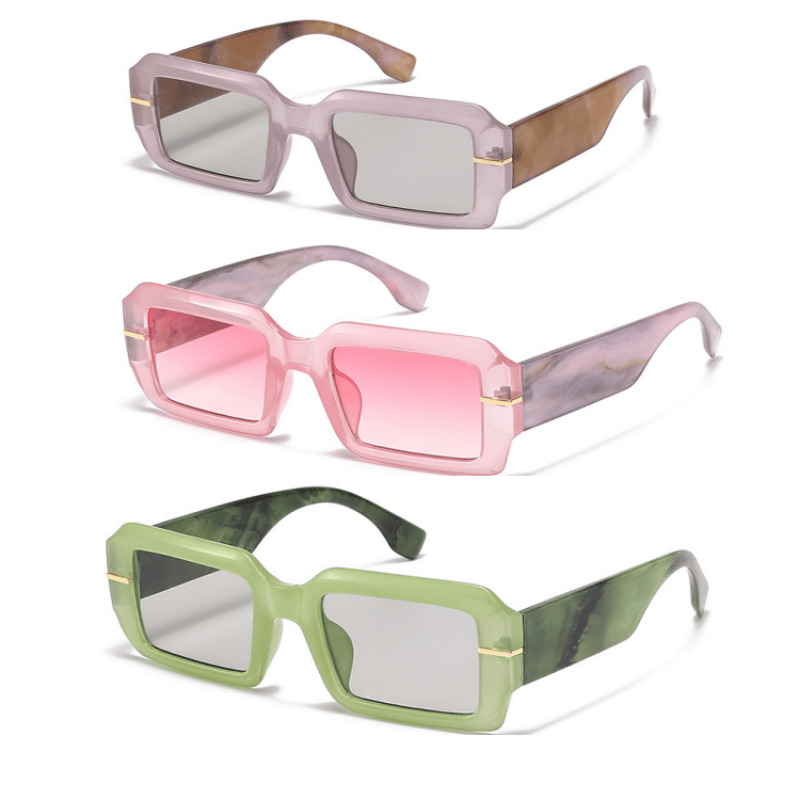 Retro Square Glasses Rectangle Glasses