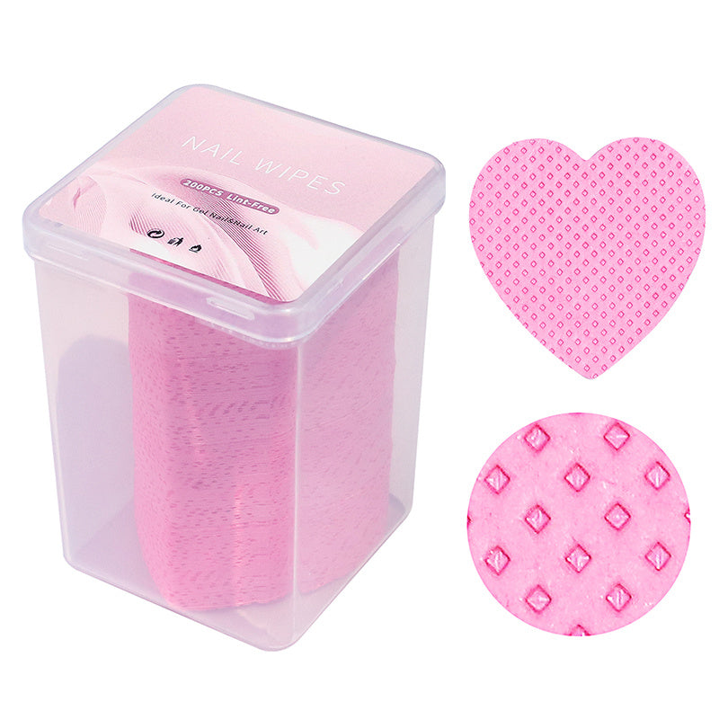 200pcs Lint Gel Nail Polish Remover Wipes