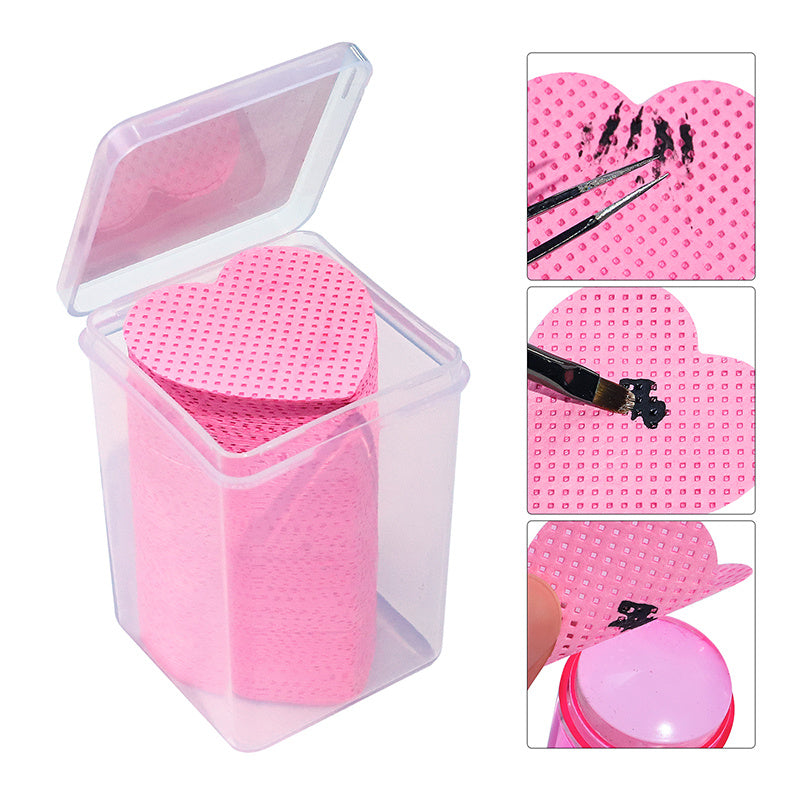 200pcs Lint Gel Nail Polish Remover Wipes