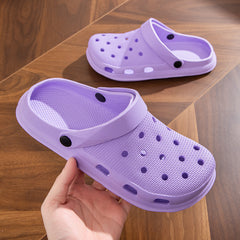 Women's Hollow Out Clogs Slip On Garden Shoes