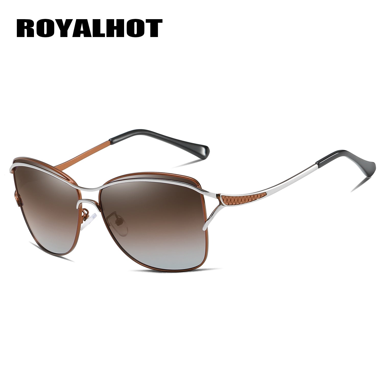 RoyalHot Polarized Butterfly Frame Sunglasses