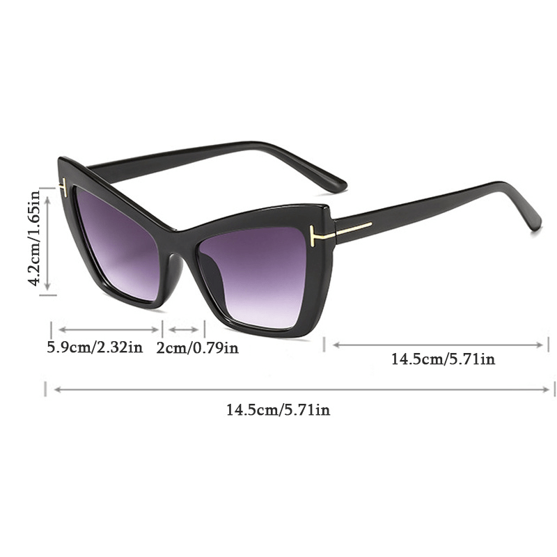 Cat Eye Clear Lens Glasses For Women Men Retro Tortoiseshell Spectacles