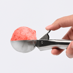 Stainless Steel Ice Cream Ball Spoon - Perfect Scoop for Watermelon & Ice Cream
