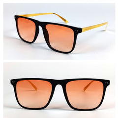 Hip Hop Punk Orange Red Sunglasses For Outdoor Sports Cycling