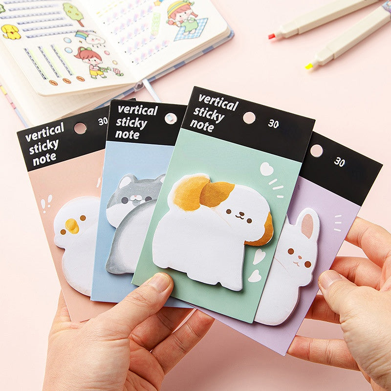 Cartoon Sticky Notes Book 30 Pages