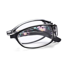 Floral Anti-Eyestrain Folding Reading Glasses for Men Women