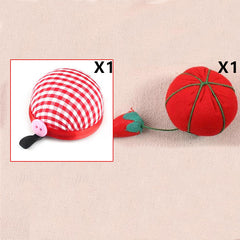2pcs DIY Ball Needles Pin Cushion Wrist Belt Sewing Tools