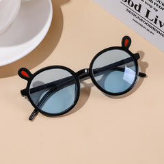 Kids Summer UV Protection Sunglasses With Animal Ear Decoration