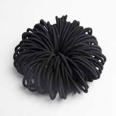 50pcs Solid Rubber Band Ponytail Hair Rope Hair Accessories