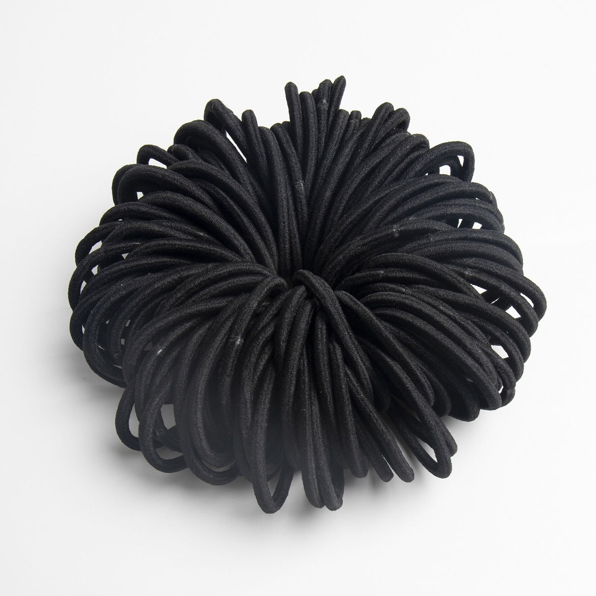 50pcs Solid Rubber Band Ponytail Hair Rope Hair Accessories