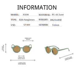 Children's Polarized UV400 Outdoor Sunglasses