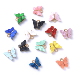 Colorful Butterfly Pendant DIY Jewelry Personality Accessory