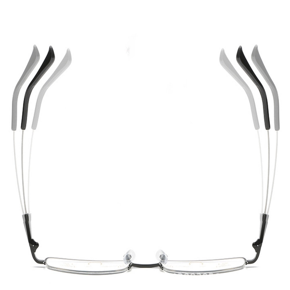 Men's Titanium Multifocal Reading Glasses Anti Light Presbyopia