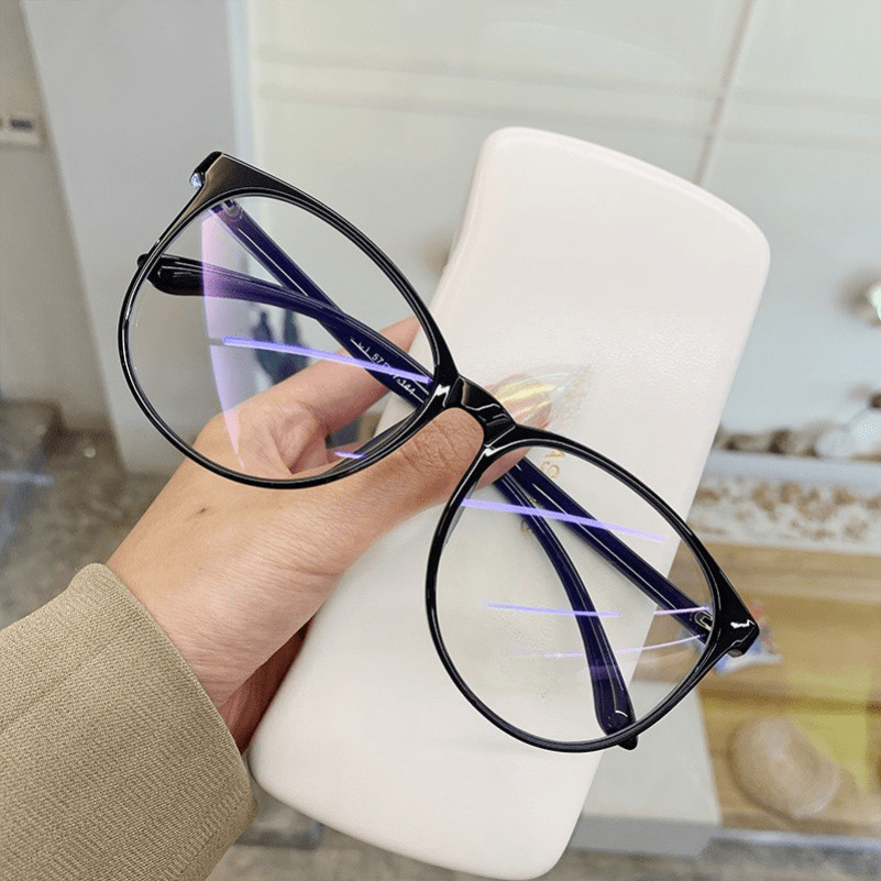 Square Anti Light Glasses Lightweight Clear Lens Glasses