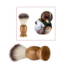 Hair Nylon Shaving Foam Beard Brush Facial Cleansing Shaving Tools