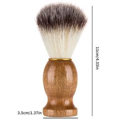 Hair Nylon Shaving Foam Beard Brush Facial Cleansing Shaving Tools