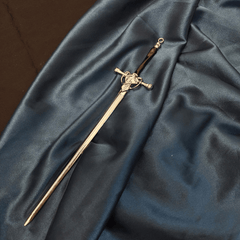 Punk Metal Sword Hairpin Chinese Style Hair Sticks For Women