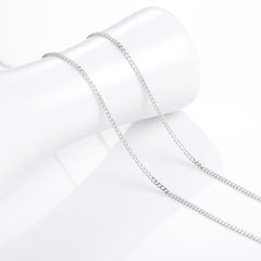 925 Sterling Silver Necklace Chain Minimalist Style
