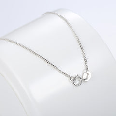 925 Sterling Silver Necklace Chain Minimalist Style