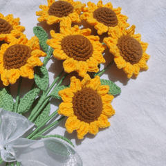 Handmade Sunflower Decor Enhances Home Aesthetics