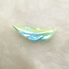 100pcs Feather Pattern Pendant DIY Jewelry