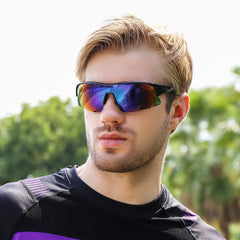 Men's Mixed Decorative Sunglasses Cycling Sports Shades Glasses