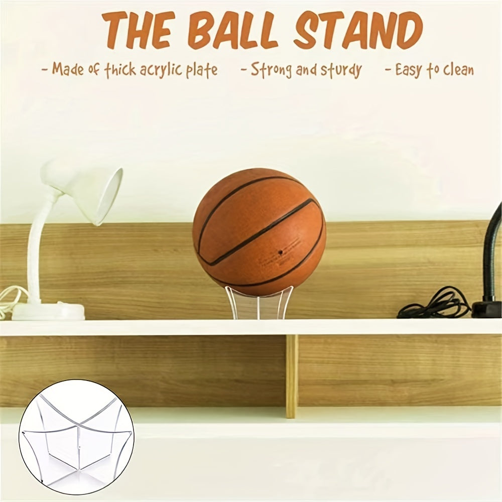 Acrylic Ball Display Stand for Sports Balls - Showcase your favorite balls