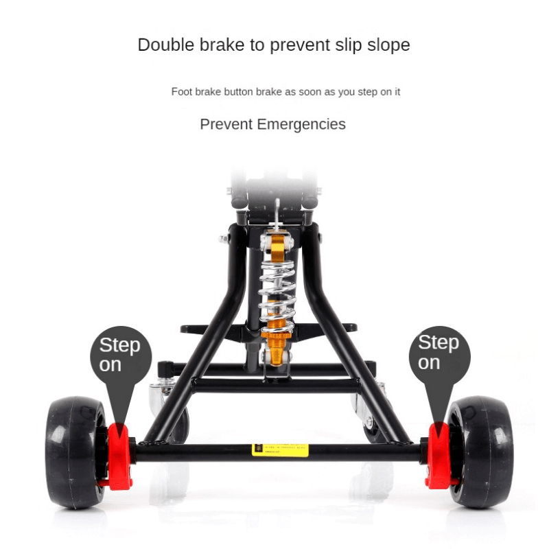 Lightweight Foldable Baby Stroller for 1-5 Years Old