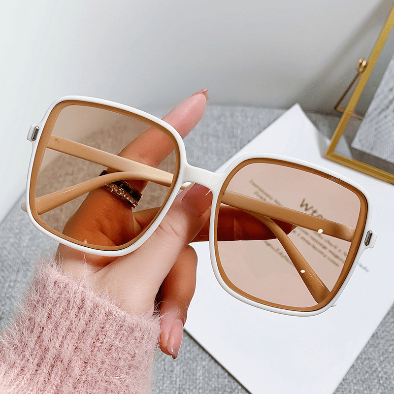 Square Sunglasses Anti Glare Gradient Glasses UV400