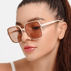 Square Sunglasses Anti Glare Gradient Glasses UV400