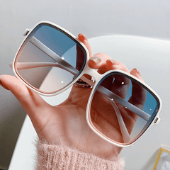 Square Sunglasses Anti Glare Gradient Glasses UV400