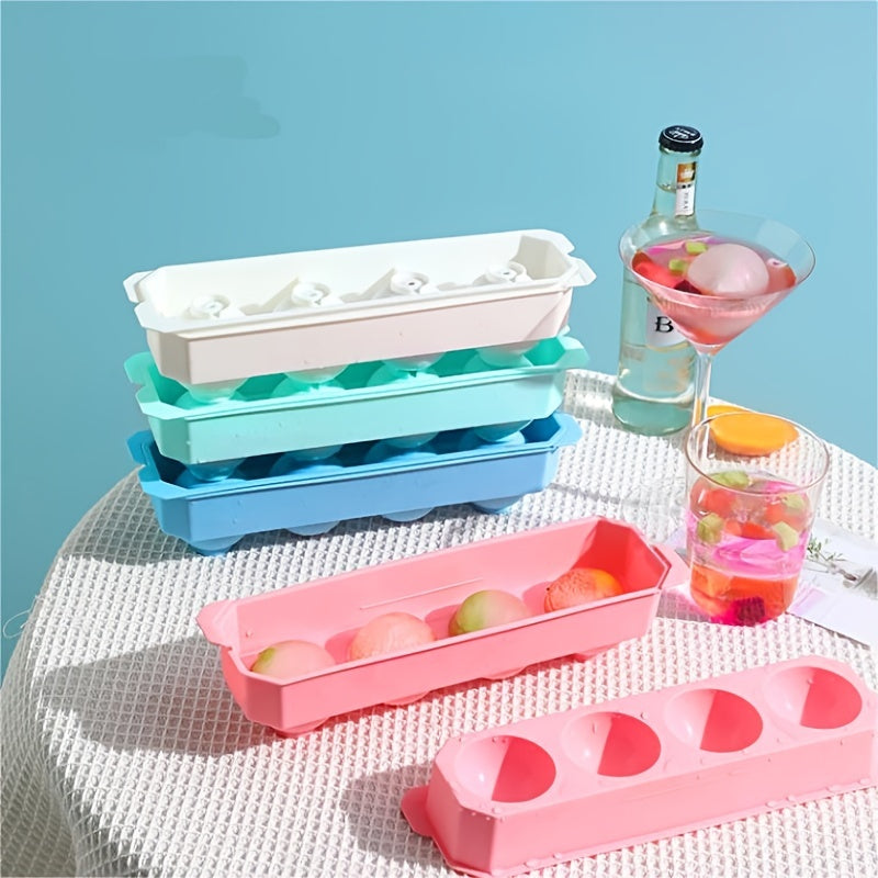 Round Ice Cube Trays Ice Ball Cube Mold Trays for Home