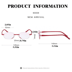 Ultra Light Reading Glasses Men Women + Case