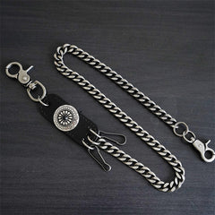 Punk Metal Hanging Chain Accessories Waist Chain Male Hip Hop
