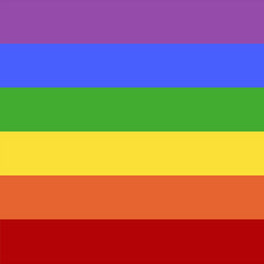 Rainbow Hair Scarf LGBT Pride Month Hair Accessory