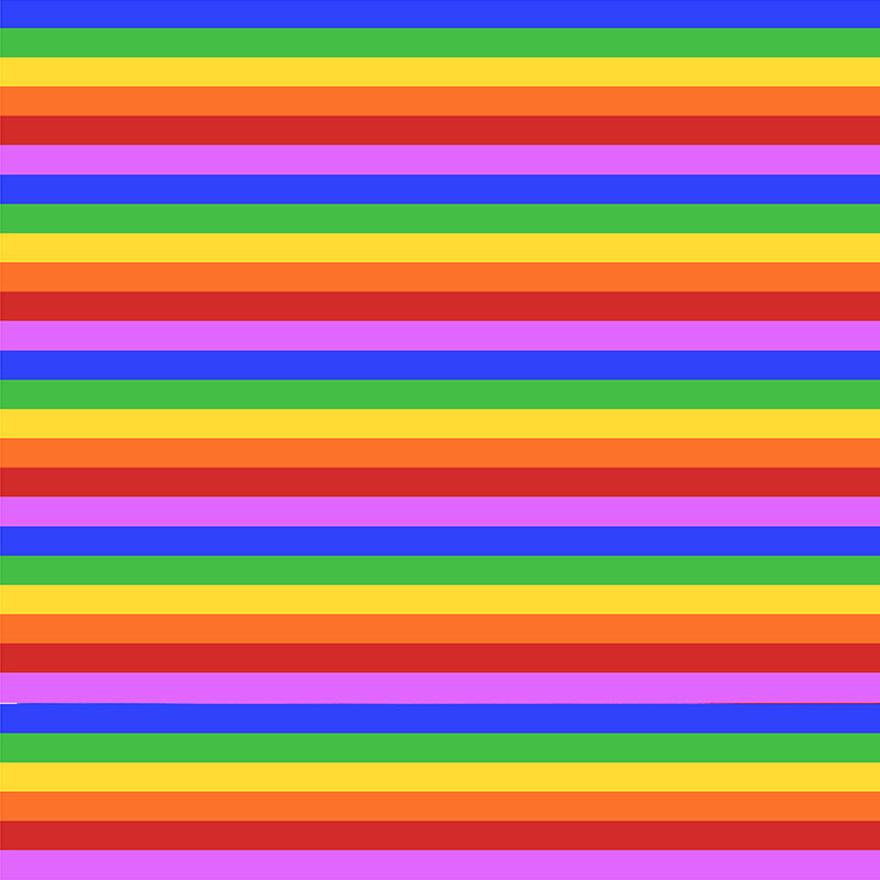 Rainbow Hair Scarf LGBT Pride Month Hair Accessory