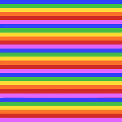 Rainbow Hair Scarf LGBT Pride Month Hair Accessory