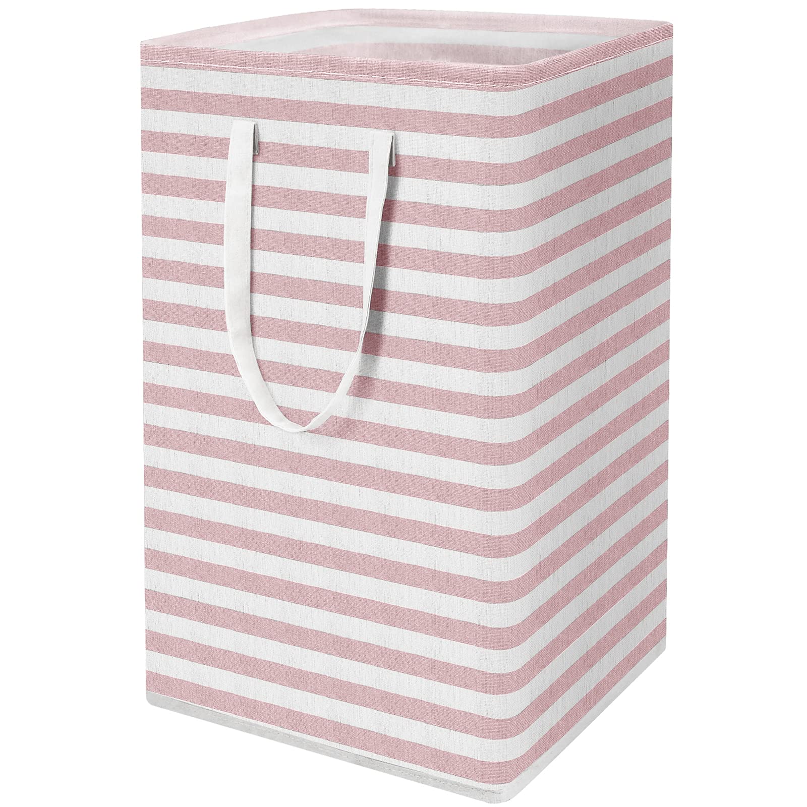 Large Capacity Striped Pattern Clothes Organizer Laundry Washing Bag