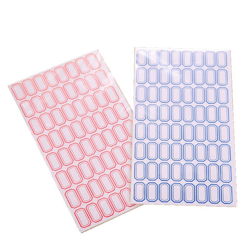 50 Self Adhesive Numbered Classification Labels