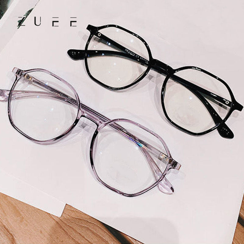 Jelly Reading Glasses Ultralight Polygon Presbyopic Eyeglasses for Women Men