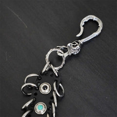 Double Layers Waist Chain Rock Punk Hipster Pant Keychain